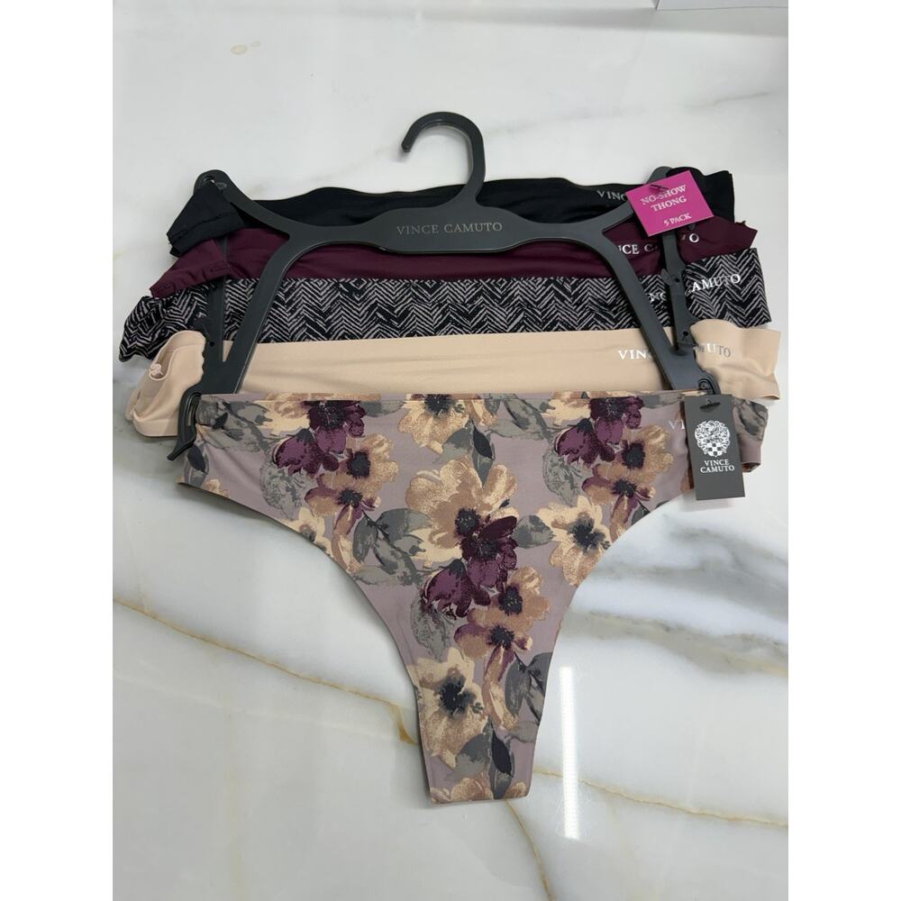 NIB Vince Camuto Thong Pack of 5 Sizes Small, Medium, or Large